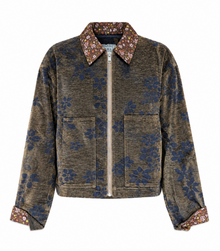 Rustic Mocha Zip Jacket
