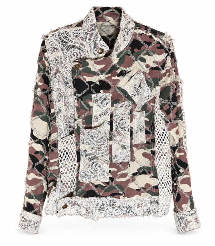 Camo and Lace Jacket